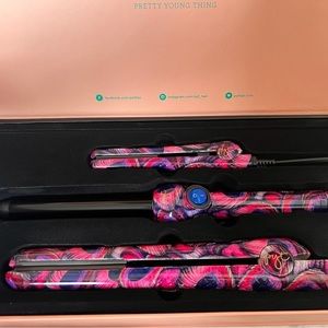 Hair straightener combo.